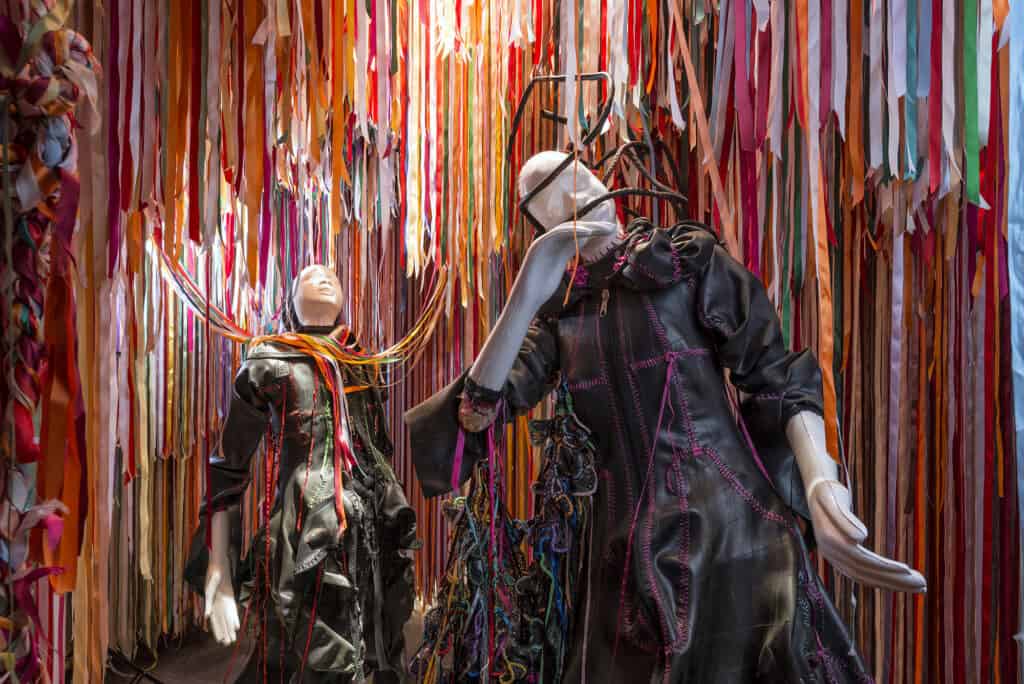 Nicholas Hlobo, Ndize (detail)
